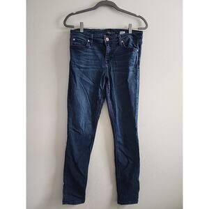 Anthropologie LEVEL 99 MidRise Liza Skinny Stretch Denim Jeans Ocean Wash 31 Y2K